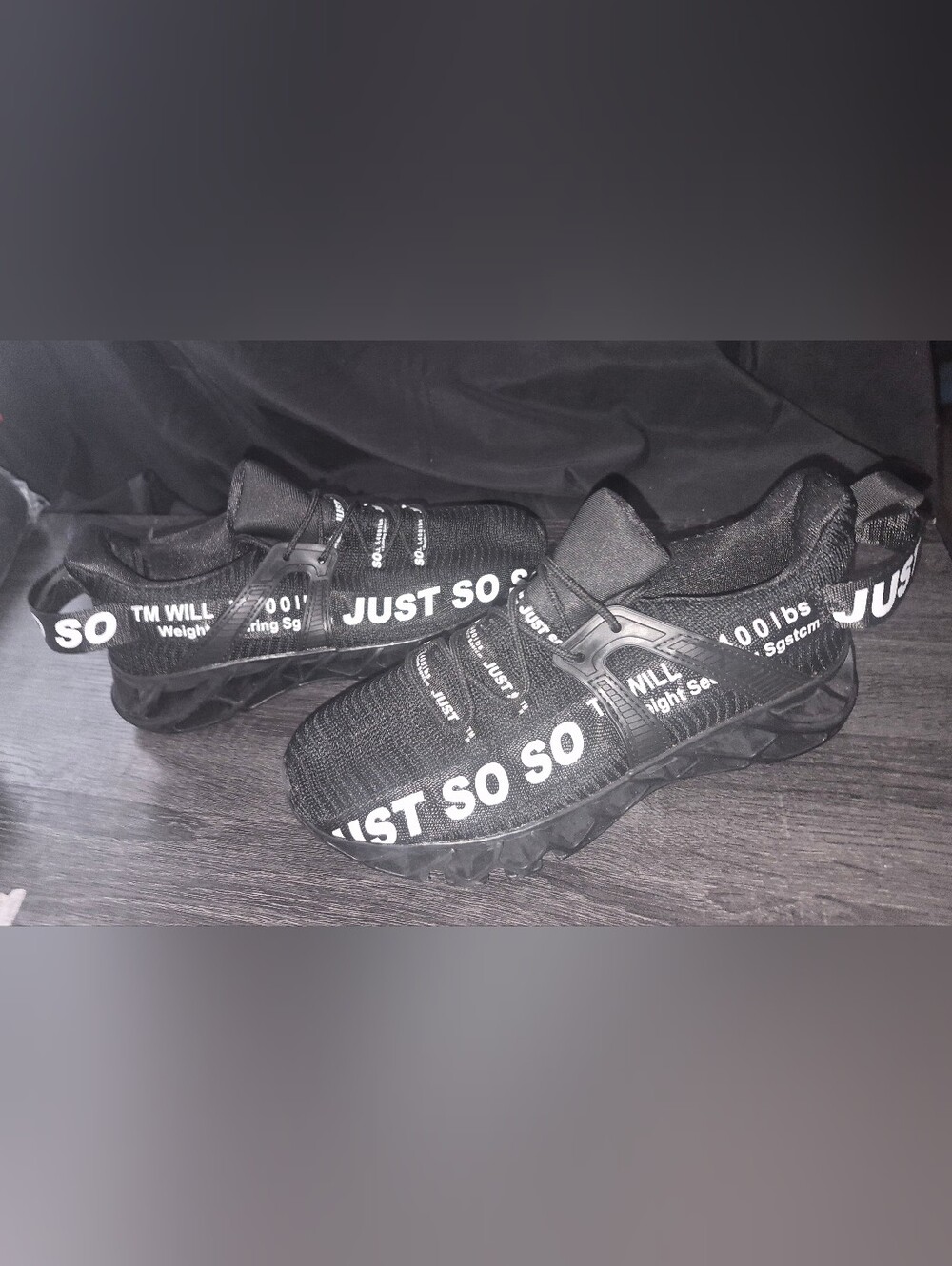 Just so so Blade Running shoes black Men's